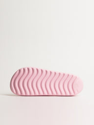 WOMENS ADIDAS ADILETTE LUMIA SLIDES - CLEAR PINK