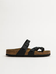 WOMENS BIRKENSTOCK MAYARI BLACK SANDALS - BLACK