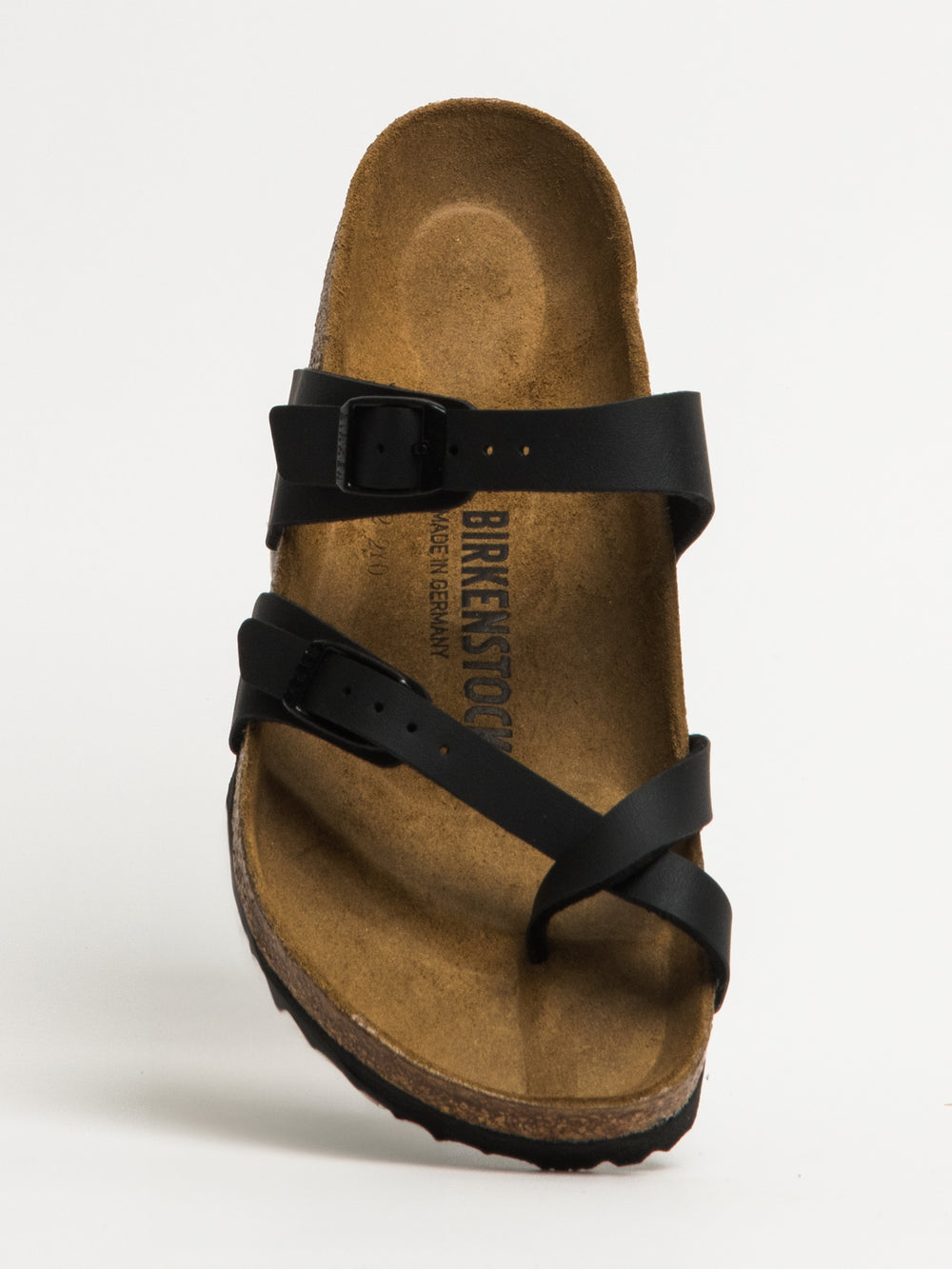 WOMENS BIRKENSTOCK MAYARI BLACK SANDALS - BLACK