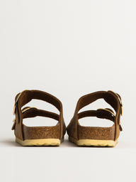 WOMENS BIRKENSTOCK ARIZONA BIG BUCKLE OILED LEATHER SANDALS - MEDIUM/NARROW - COGNAC