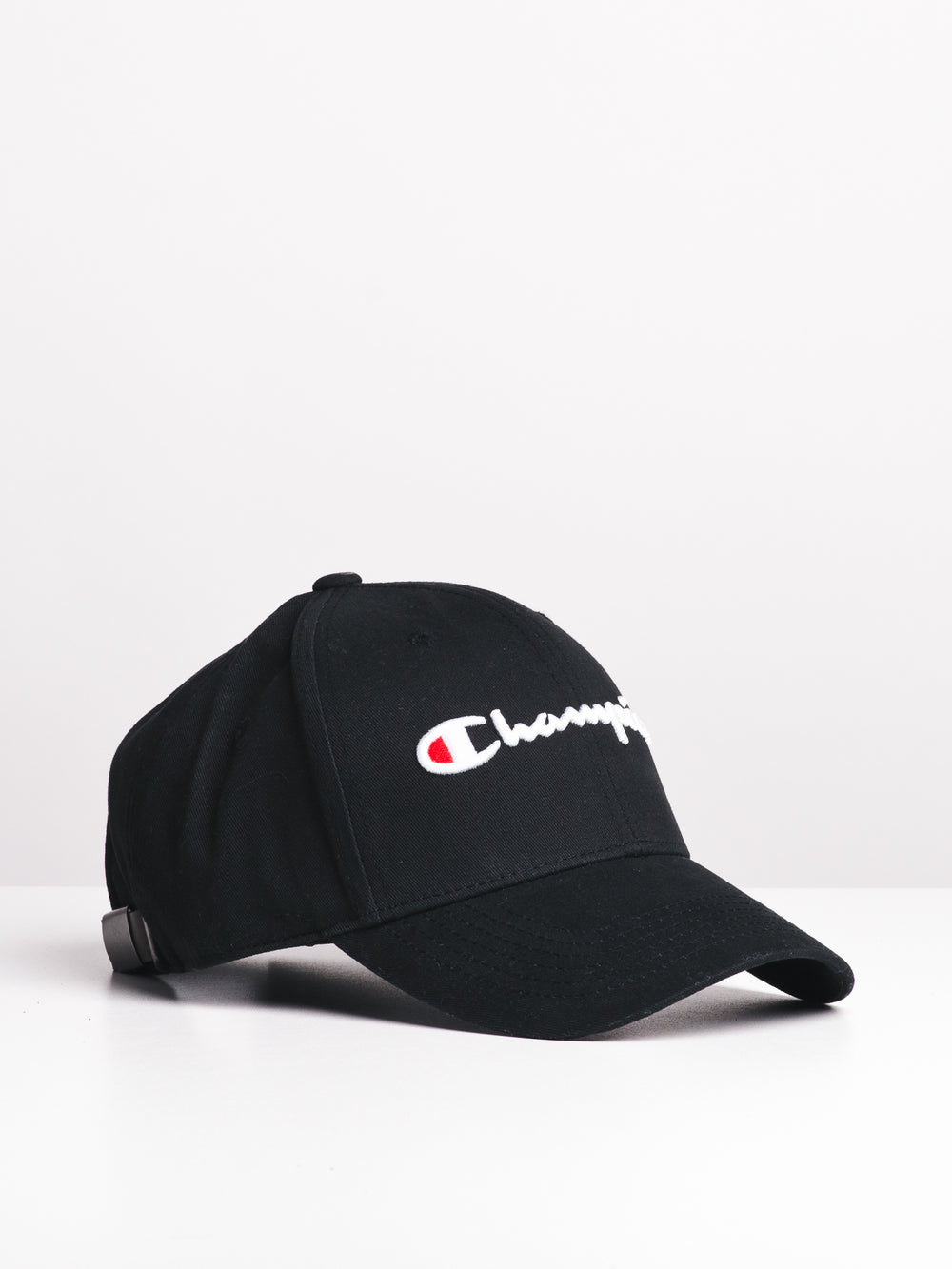 CHAMPION CLASSIC TWILL HAT - BLACK - CLEARANCE