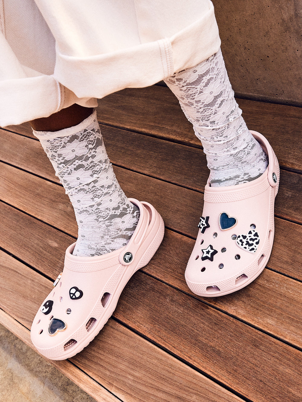 WOMENS CROCS CLASSIC CLOG - QUARTZ