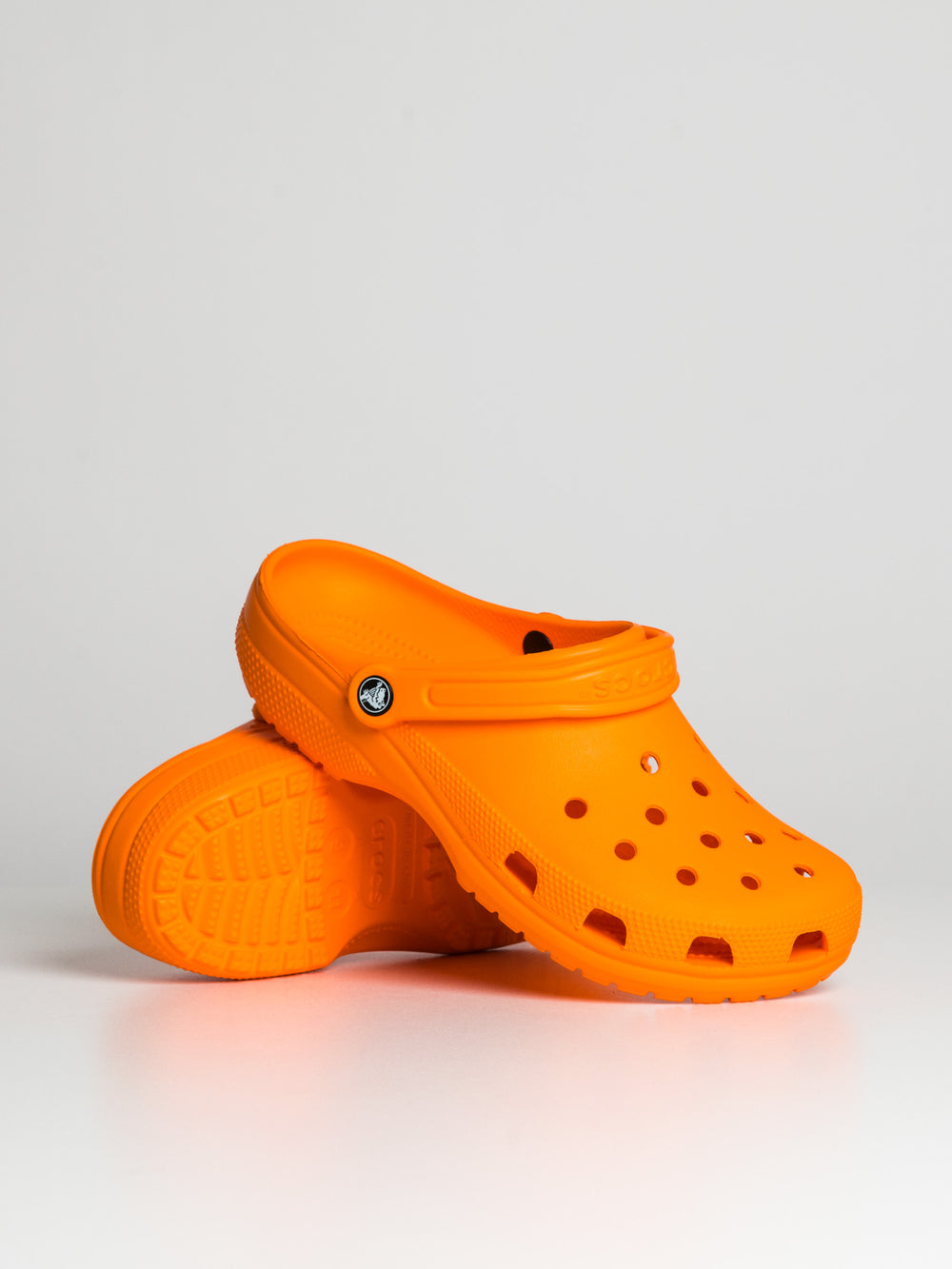 MENS CROCS CLASSIC ORANGE ZING CLOG - CLEARANCE