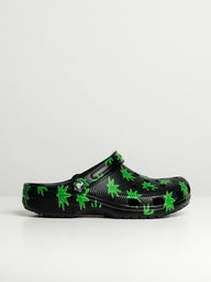 WOMENS CROCS CLASSIC HEMP LEAF CLOGS - CLEARANCE