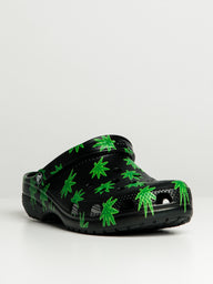 WOMENS CROCS CLASSIC HEMP LEAF CLOGS - CLEARANCE