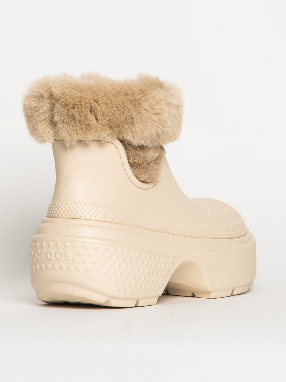WOMENS CROCS STOMP LINED BOOT - CLEARANCE