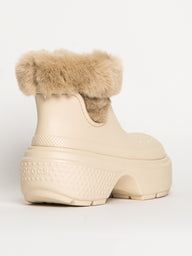 WOMENS CROCS STOMP LINED BOOT - CLEARANCE