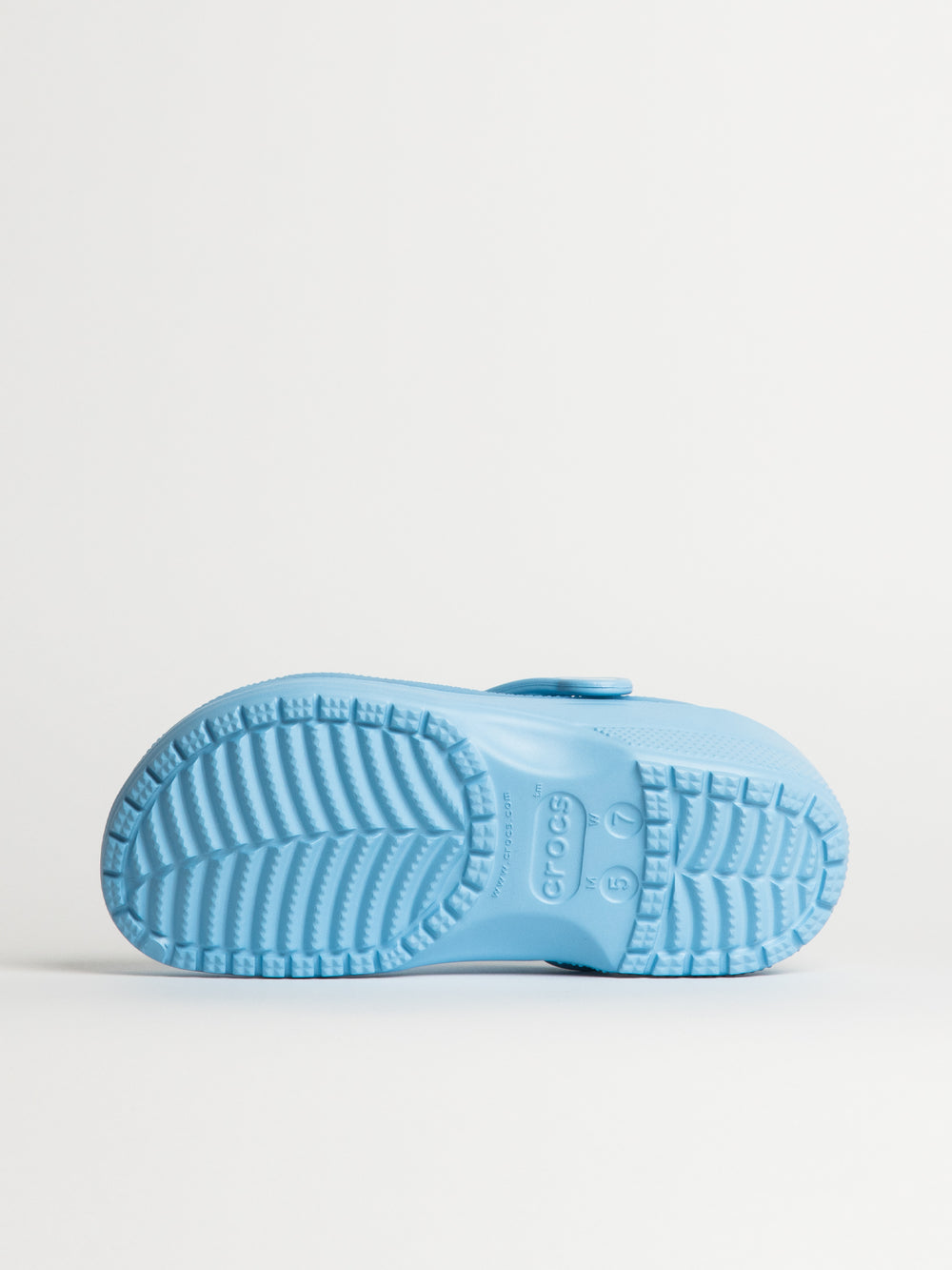 WOMENS CROCS FROSTED CLOG - BLUE