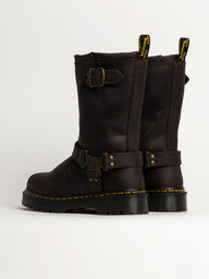 WOMENS DR MARTENS ANISTONE HI BOOT - BROWN