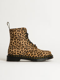WOMENS DR MARTENS 1460 MINI LEOPARD SPOT BOOT