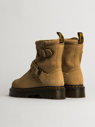 WOMENS DR MARTENS ANISTONE HRNS - TAN
