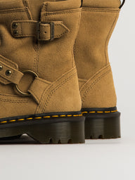 WOMENS DR MARTENS ANISTONE HRNS - TAN