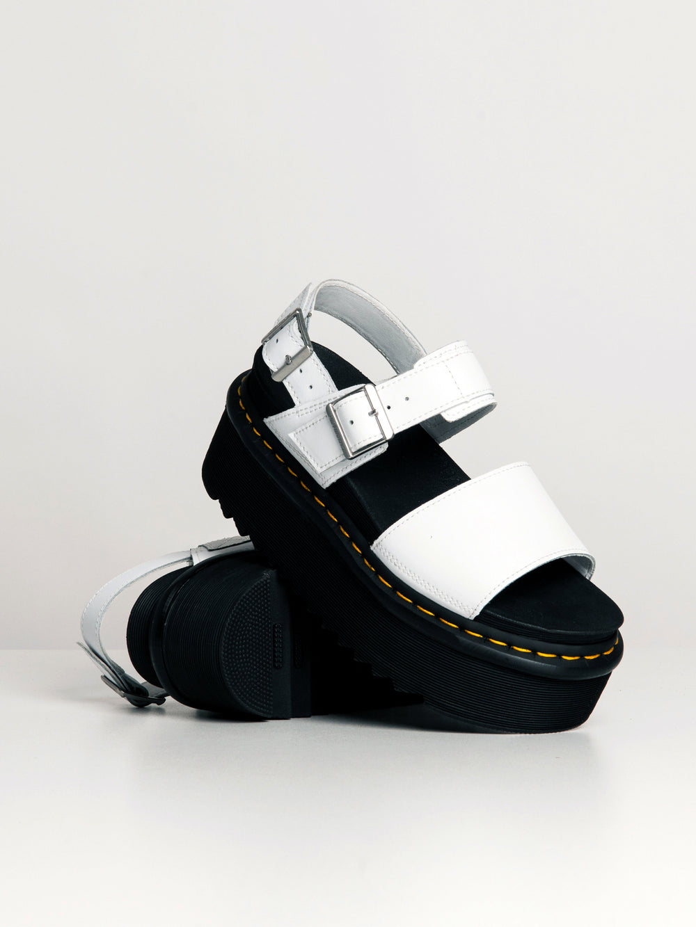 WOMENS DR MARTENS VOSS QUAD PLATFORM SANDAL - CLEARANCE