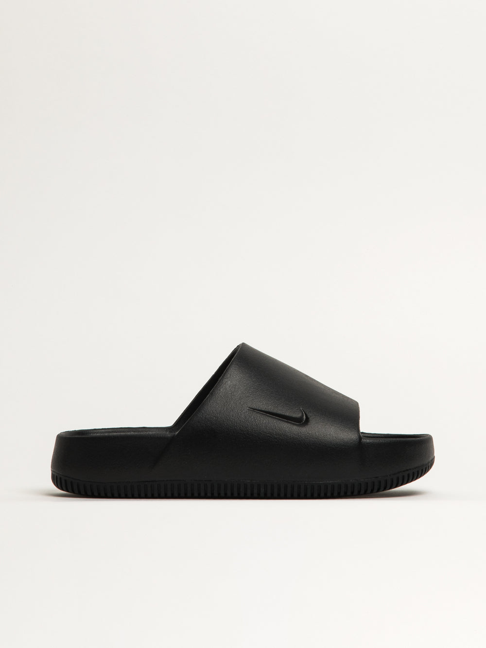 WOMENS NIKE CALM SLIDES - BLACK