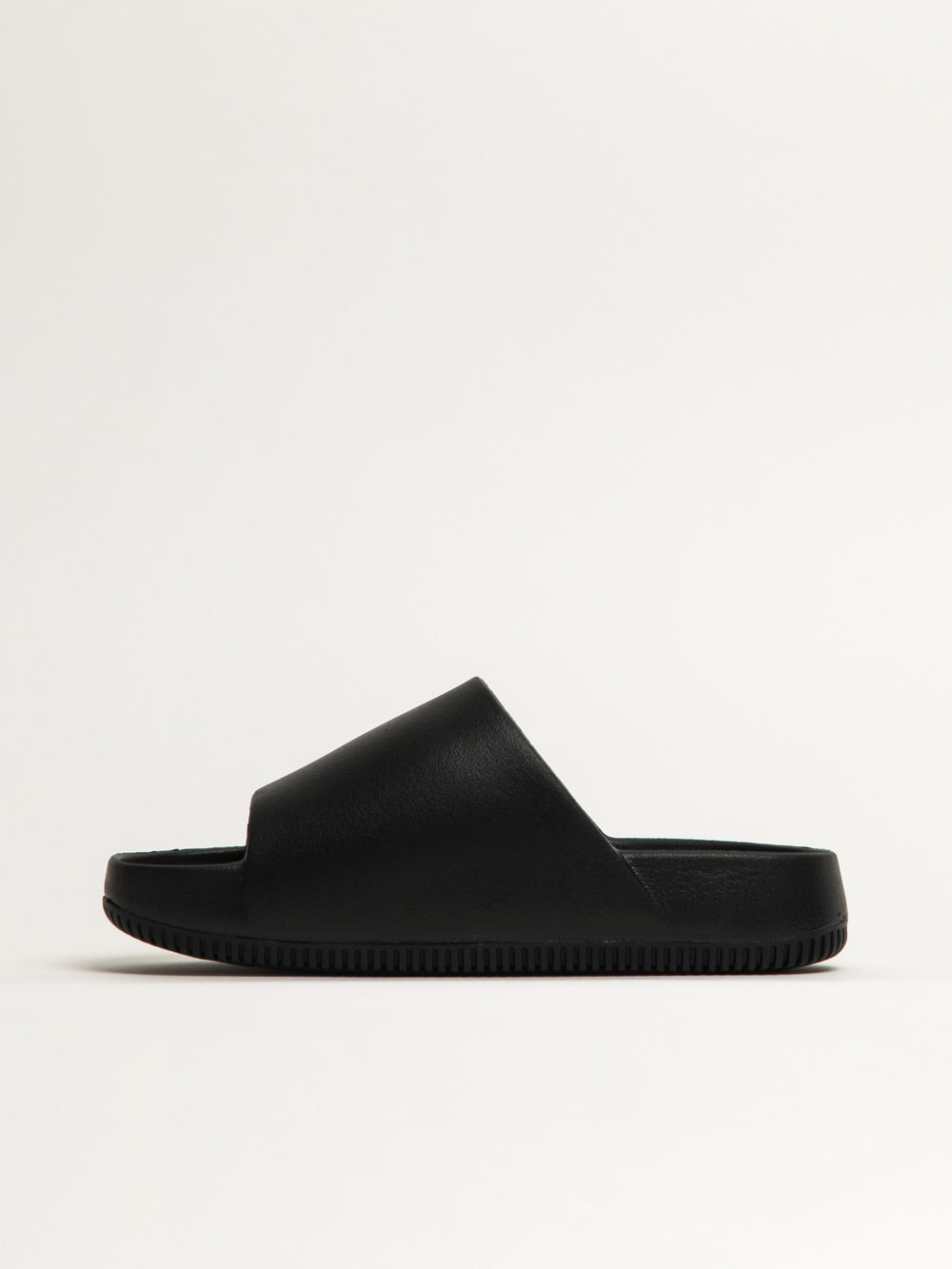 WOMENS NIKE CALM SLIDES - BLACK