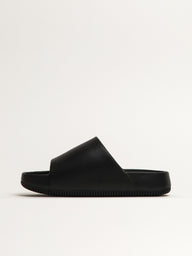WOMENS NIKE CALM SLIDES - BLACK