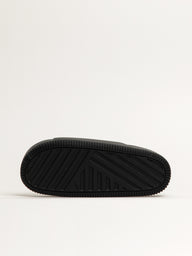 WOMENS NIKE CALM SLIDES - BLACK