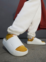WOMENS NIKE CALM SLIDES - SAIL