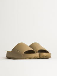 MENS NIKE CALM SLIDES - KHAKI