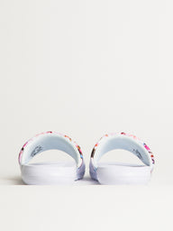 WOMENS NIKE VICTORI ONE SLIDE - WHITE/FLORAL PRINT