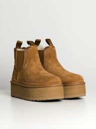 WOMENS UGG NEUMEL PLATFORM CHELSEA BOOT - CHESTNUT
