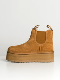 WOMENS UGG NEUMEL PLATFORM CHELSEA BOOT - CHESTNUT