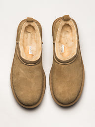 WOMENS UGG CLASSIC MICRO SLIPPER - SAND