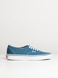 MENS VANS AUTHENTIC NAVY CANVAS SHOES - CLEARANCE