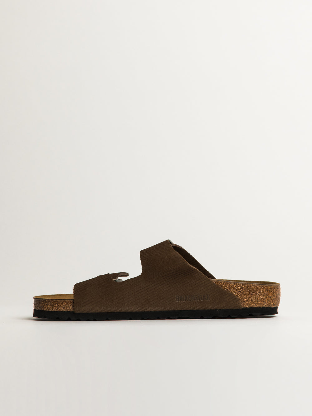 MENS BIRKENSTOCK ARIZONA CORD SUEDE - DARK TEA