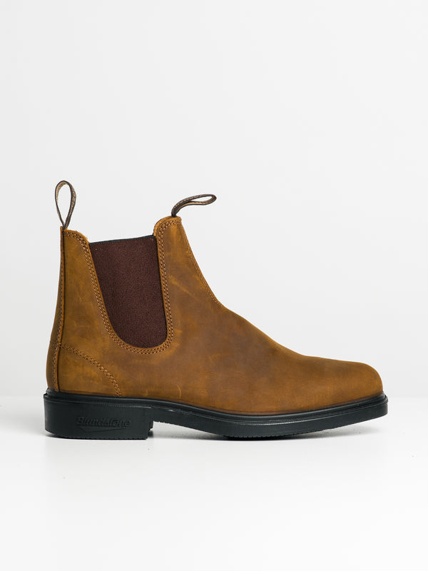 BLUNDSTONE MENS BLUNDSTONE DRESS CRAZY HORSE - BROWN - Blackwell Supply Co.
