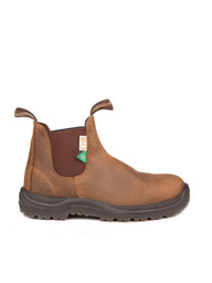 WOMENS BLUNDSTONE THE CSA SAFETY BOOT BROWN BOOTS
