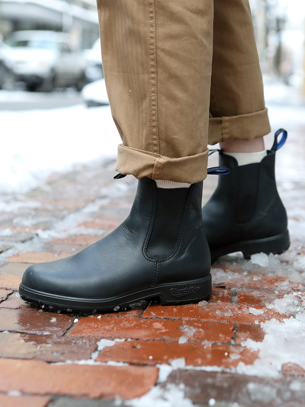 MENS BLUNDSTONE WINTER THERMAL CLASS BLACK BOOT