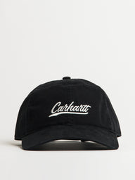 CARHARTT CANVAS SCRIPT CAP - BLACK