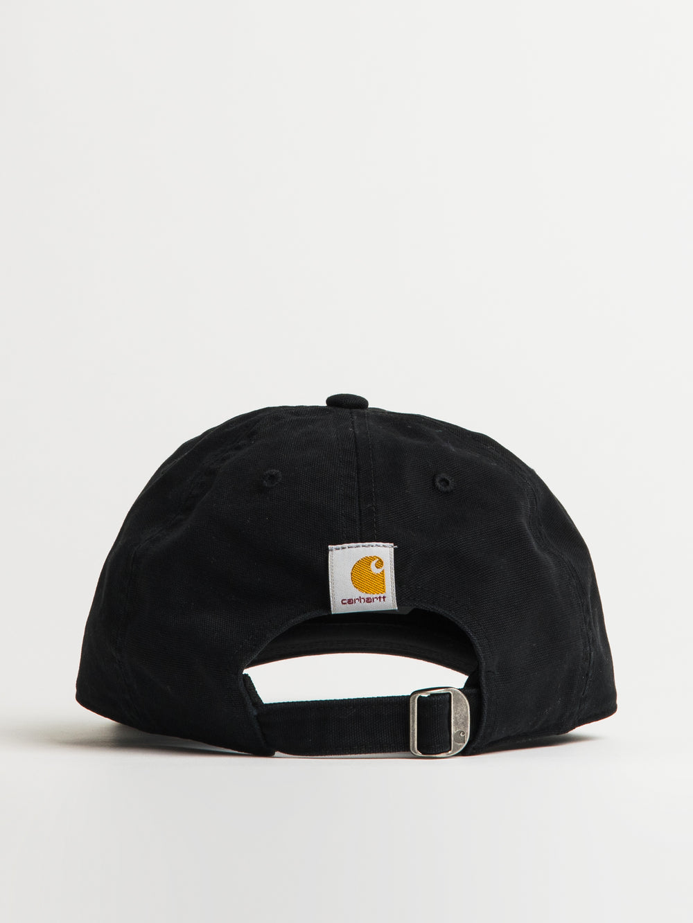 CARHARTT CANVAS SCRIPT CAP - BLACK