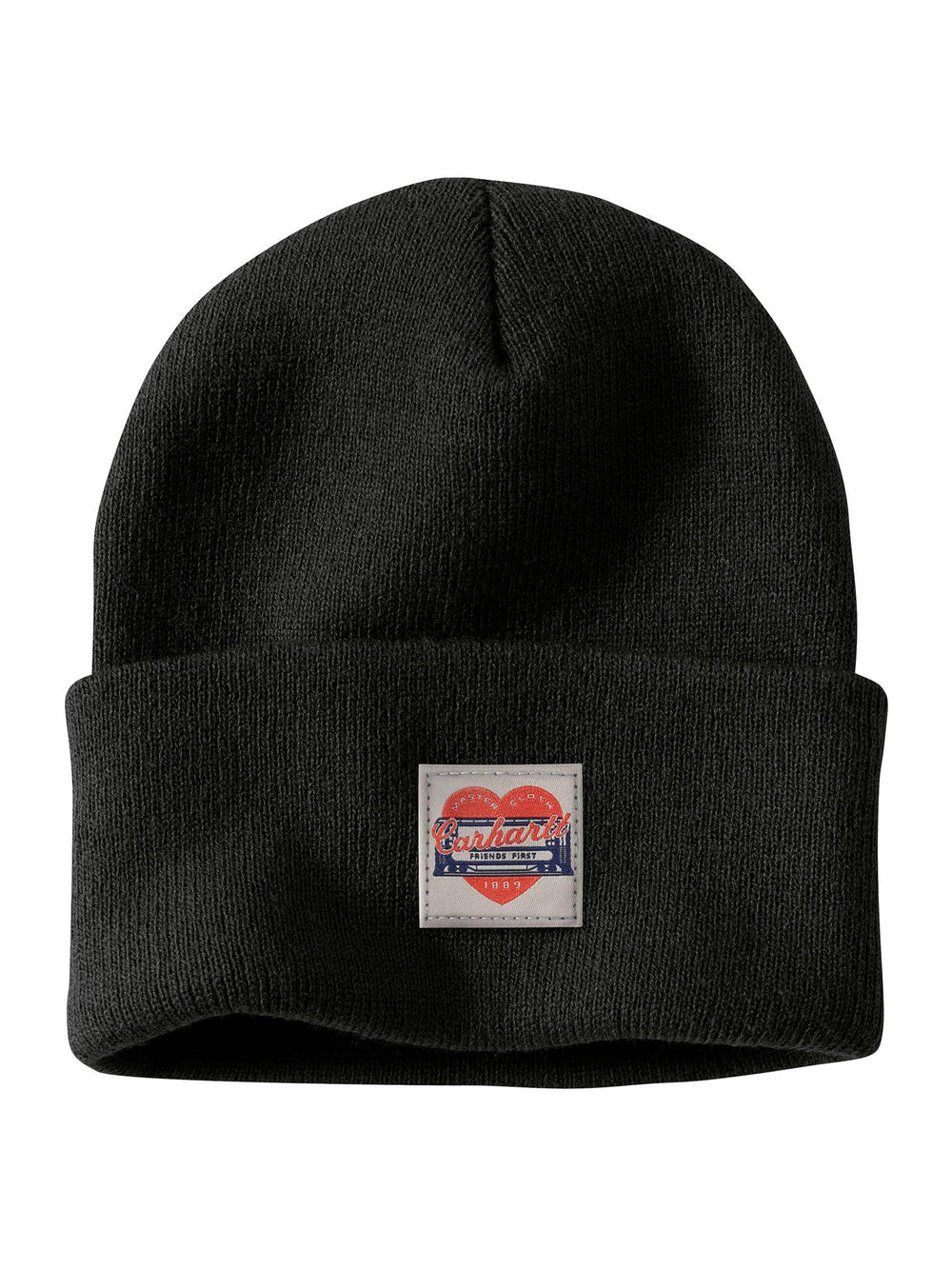 CARHARTT KNIT HEART PATCH BEANIE