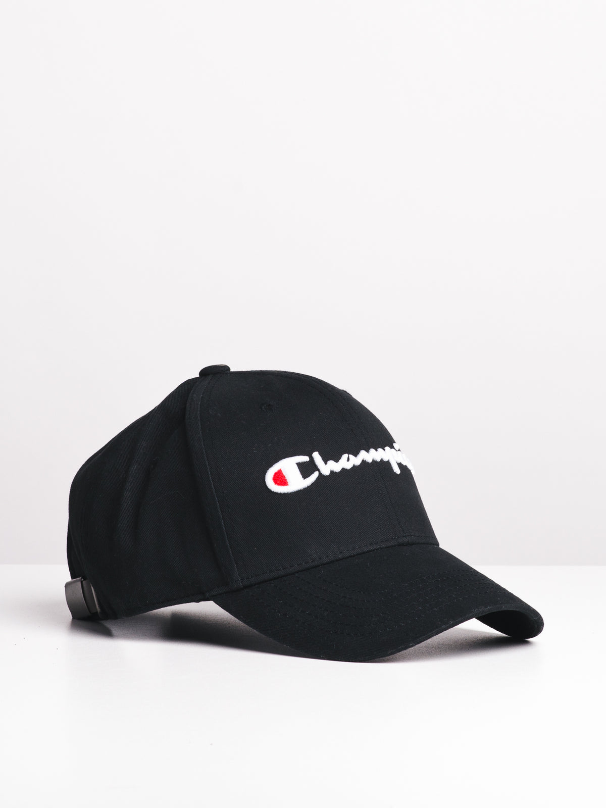 CHAMPION CLASSIC TWILL HAT BLACK Boathouse Footwear Collective