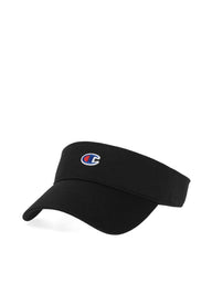 CHAMPION SMALL LOGO VISOR HAT - BLACK - CLEARANCE