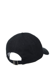 CHAMPION GARMENT WASHED RELAXED HAT - BLACK - CLEARANCE
