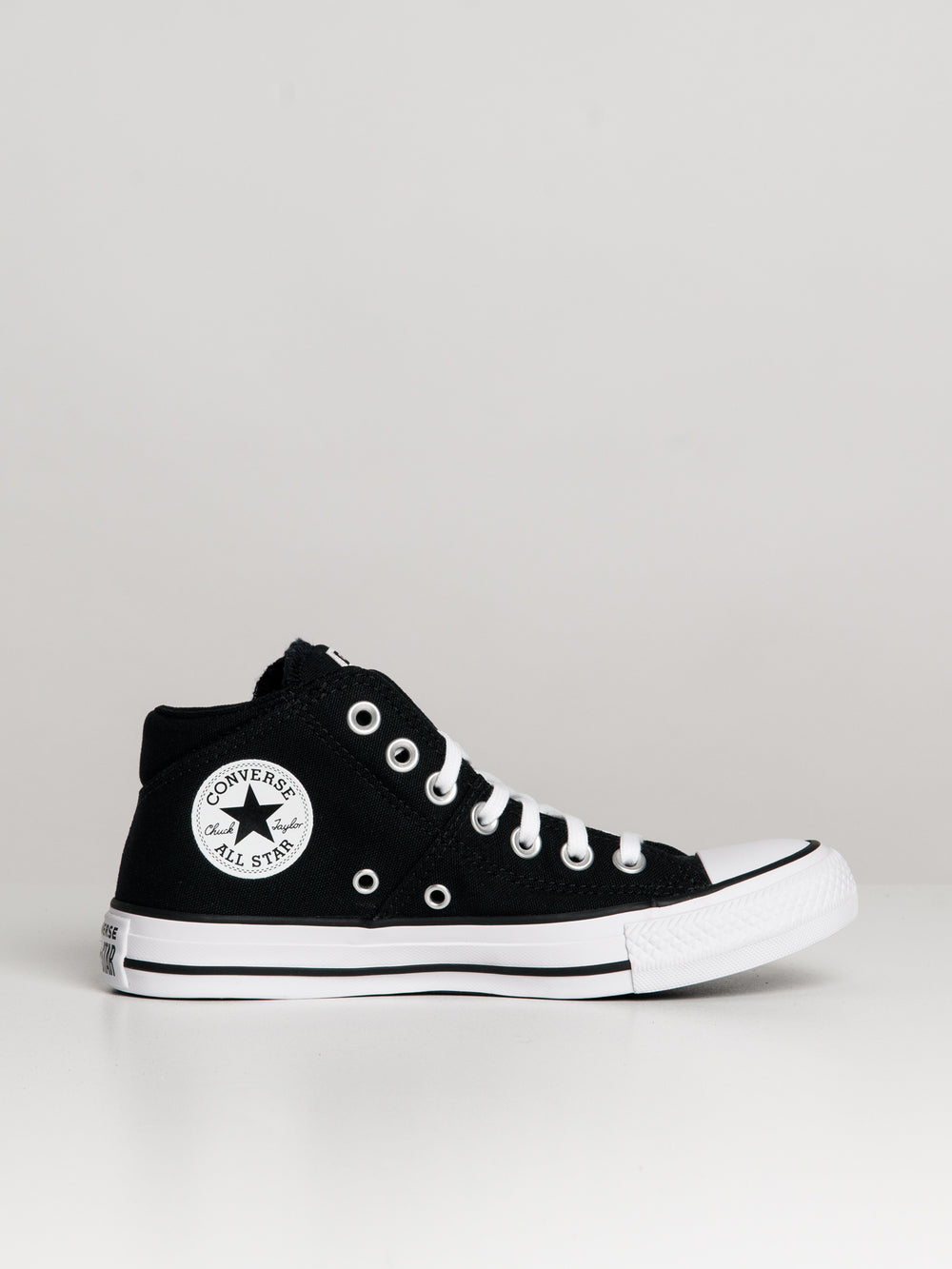 Mid top black converse online