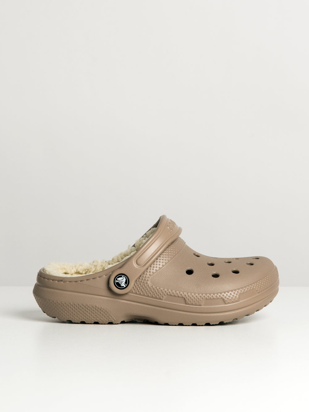 Lined crocs without online holes