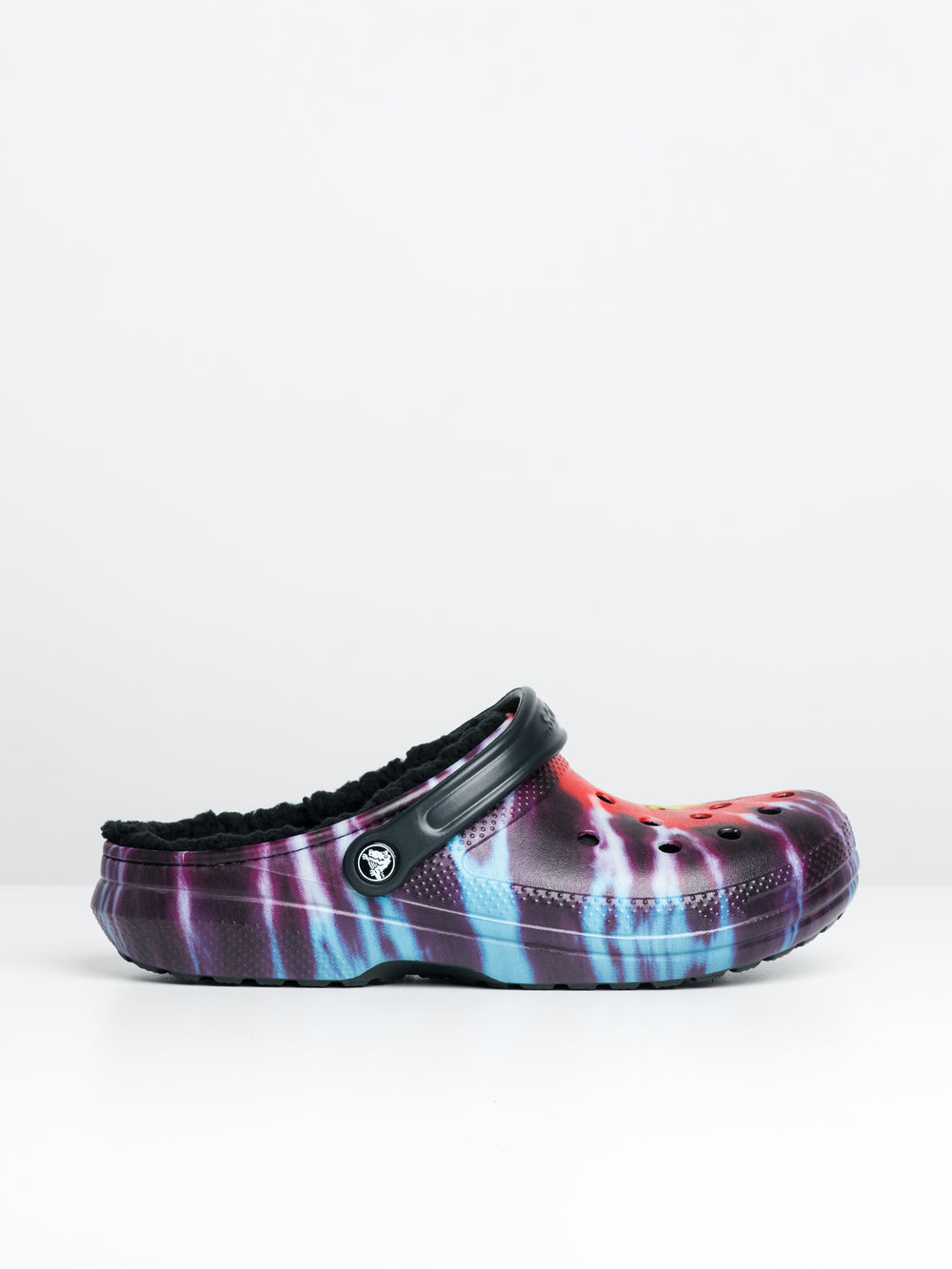 Classic tie dye lined crocs on sale