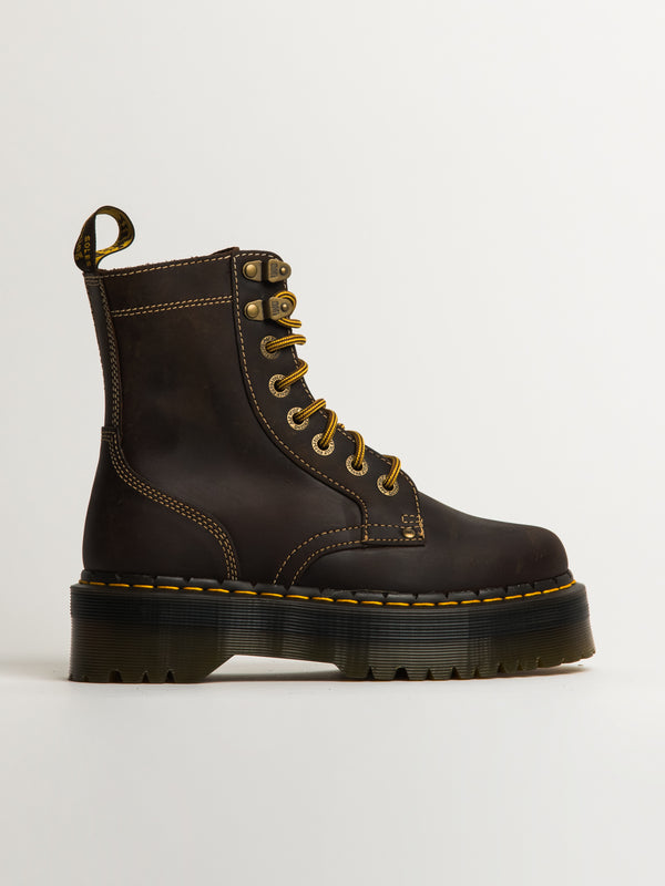 DR MARTENS WOMENS DR MARTENS JADON ARC CRAZY HORSE BOOTS - Blackwell Supply Co.