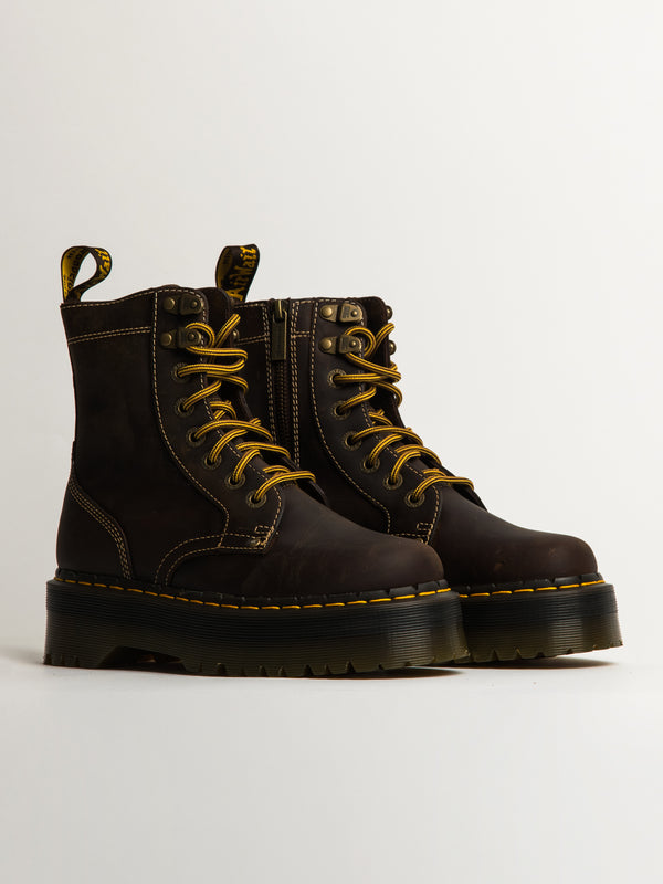 DR MARTENS WOMENS DR MARTENS JADON ARC CRAZY HORSE BOOTS - Blackwell Supply Co.