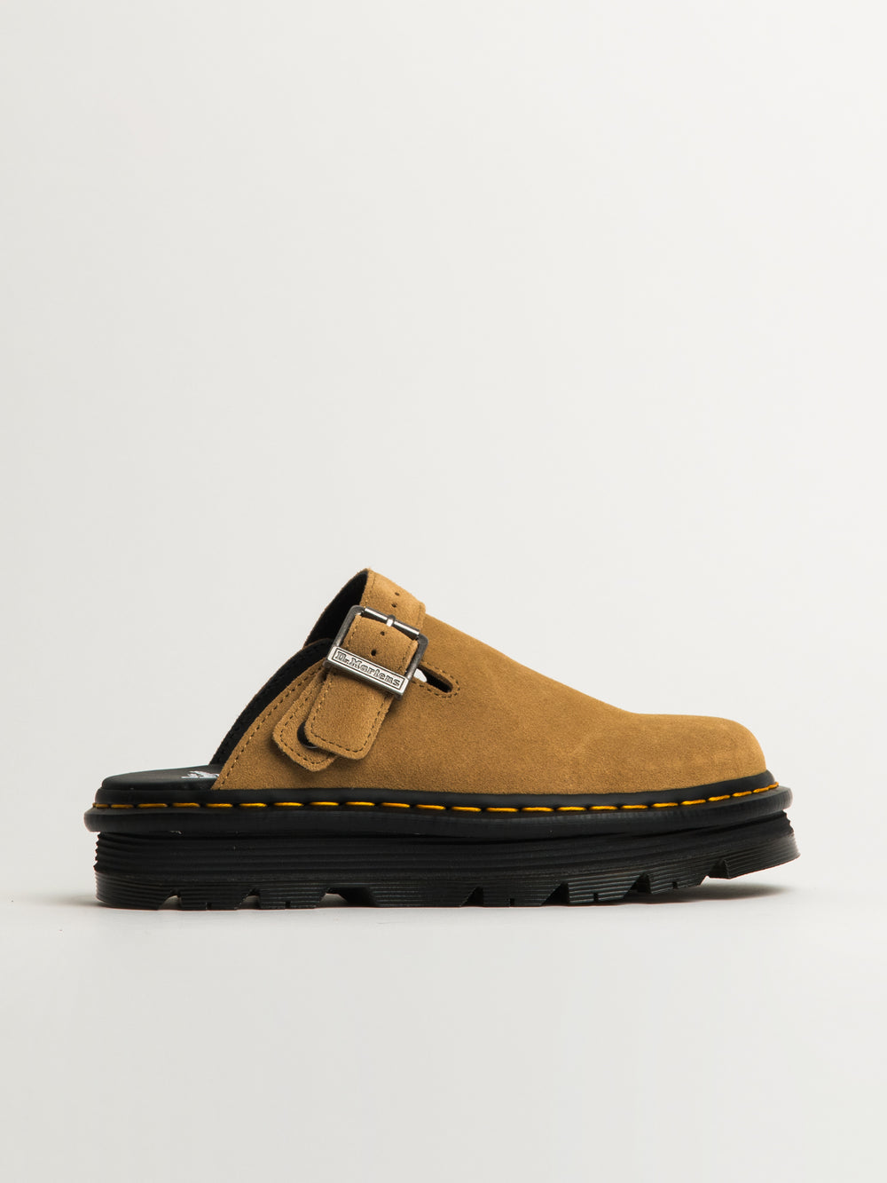 WOMENS DR MARTENS ZEBZAG SUEDE MULE