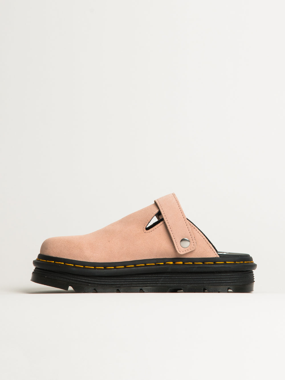 WOMENS DR MARTENS ZEBZAG SUEDE MULE