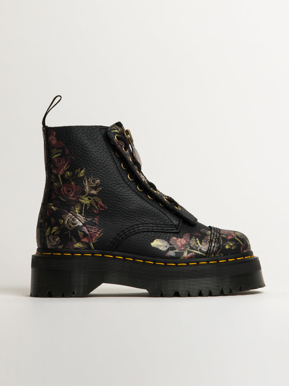 WOMENS DR MARTENS SINCLAIR TUMBLED DECAYED ROSES BOOTS