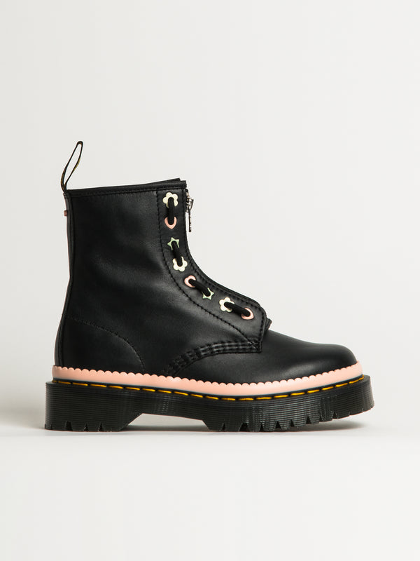 DR MARTENS WOMENS DR MARTENS 1460 PASCAL BEX FRONT ZIP SHORT BOOT - Blackwell Supply Co.