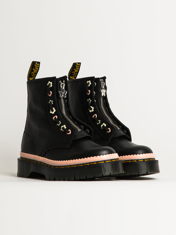 DR MARTENS WOMENS DR MARTENS 1460 PASCAL BEX FRONT ZIP SHORT BOOT - Blackwell Supply Co.