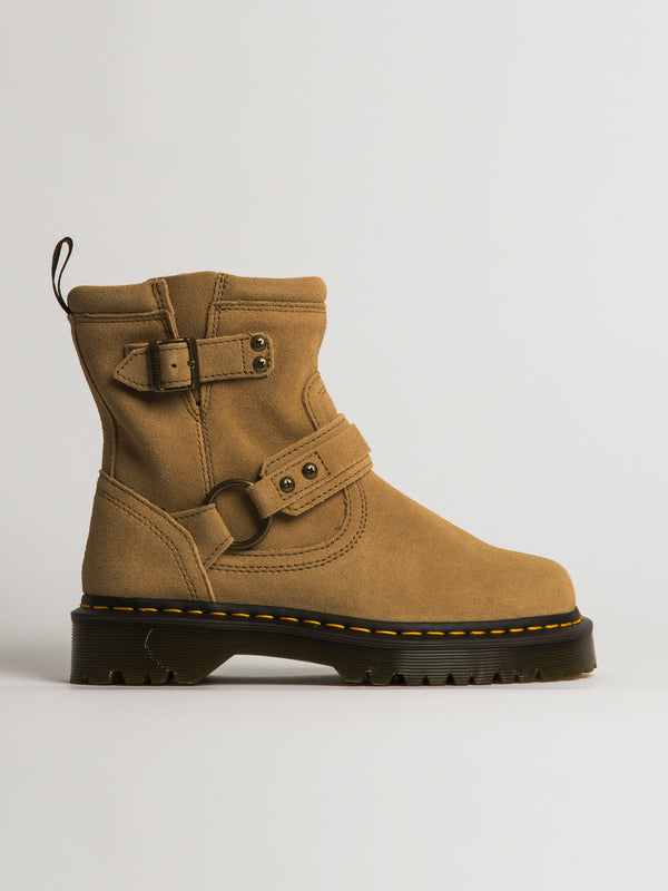 WOMENS DR MARTENS ANISTONE HRNS - TAN