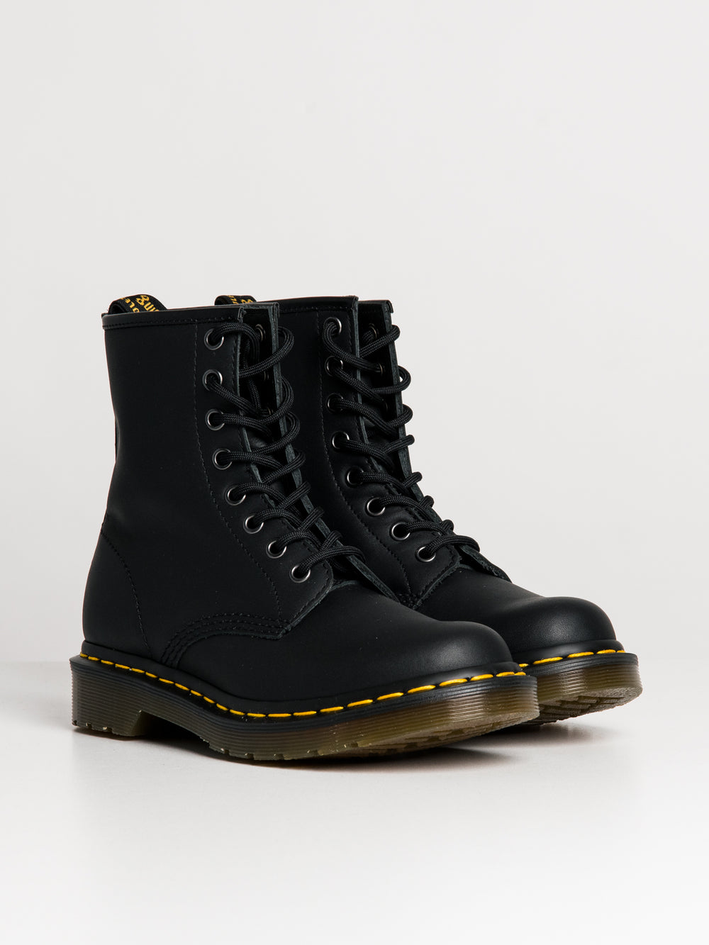 WOMENS DR MARTENS NAPPA LEATHER LACE UP BOOTS